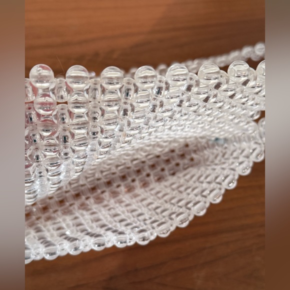 Zara clear beaded bag - Picture 4 of 4